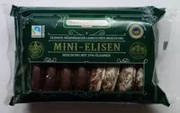 İçindeki şeker miktarı Mini-Elisenlebkuchen