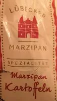 Zuckermenge drin Lübecker Marzipankartoffeln