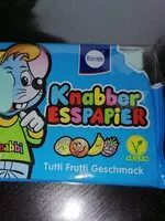 Cantidad de azúcar en Knabber Esspapier Grün