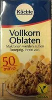 Cantidad de azúcar en Vollkorn-Oblaten