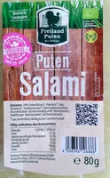 Zuckermenge drin Puten Salami