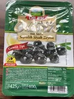 Sokerin määrä sisällä Schwarze Oliven