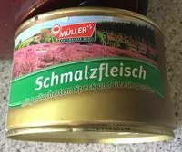 Amount of sugar in Schmalzfleisch mit geräuchertem Speck und Gewürzgurken