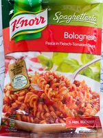 Zucker und Nährstoffe drin Knorr spaghetteria