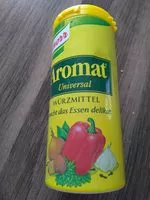 Suhkru kogus sees Knorr Aromat Seasoning