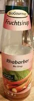 Jumlah gula yang masuk Rhabarber Sirup