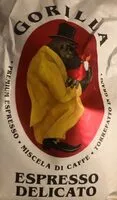 Suhkru kogus sees Gorilla Espresso Delicato