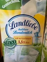 Jumlah gula yang masuk Haltbare Landmilch 3,8% Fett