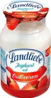 Jumlah gula yang masuk Joghurt auf Erdbeeren