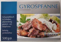 Zuckermenge drin Gyrospfanne, tiefgefroren