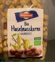 Sokerin määrä sisällä Haselnusskerne, geröstet