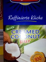 Sokerin määrä sisällä Creamed coconut pur