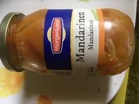 Sokerin määrä sisällä Mandarinen