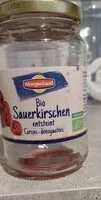 Sokerin määrä sisällä Sauerkirschen