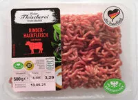 含糖量 Rinderhackfleisch, zum Braten