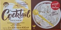 Количество сахара в Cocktail Becher mit Eierlikör