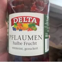 चीनी की मात्रा Pflaumen