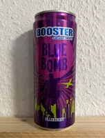 Zuckermenge drin Booster Energy „Blue Bomb“ Blueberry
