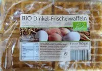 चीनी की मात्रा BIO Dinkel-Eierwaffeln