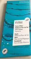 Sokerin määrä sisällä Feine Bitter Mallorca Flor de Sal 75% Panama