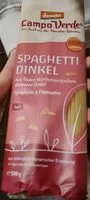 Quantité de sucre dans Spaghetti à l'épeautre
