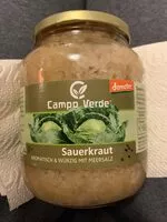 含糖量 Sauerkraut Campo Verde