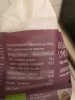 Sokerin määrä sisällä Beluga Linsen