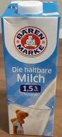 Jumlah gula yang masuk Haltbare Milch 1,5% Fett