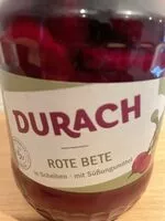 Zuckermenge drin Rote Bete