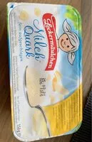 Sokerin määrä sisällä Milchquark Banane