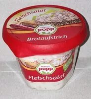 Количество сахара в Brotaufstrich Maxi - Fleischsalat