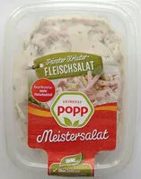 入っている砂糖の量 Meistersalat Feinster Kräuter-Fleischsalat