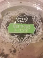 入っている砂糖の量 Hummus & Pesto