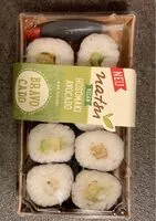 Suhkru kogus sees Hosomaki Avocado