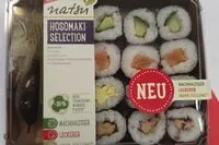 Suhkru kogus sees Hosomaki Selection