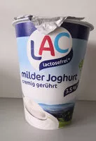 Количество сахара в Milder Joghurt  LAC lactosefrei