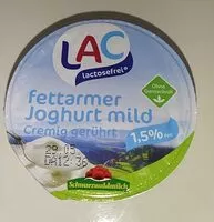 Количество сахара в fettarmer Joghurt mild lactosefrei