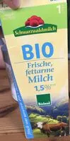 Sucre et nutriments contenus dans Schwarzwaldmilch