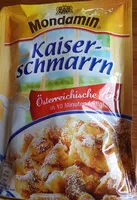 Suhkru kogus sees Kaiserschmarrn