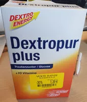 Zucker und Nährstoffe drin Dextro energy