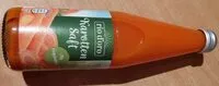 入っている砂糖の量 Karottensaft