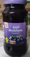 Zuckermenge drin Heidelbeeren
