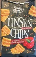 Quantité de sucre dans Linsen-Chips - Paprika-Style