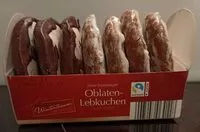 İçindeki şeker miktarı Feine Nürnberger Oblaten-Lebkuchen