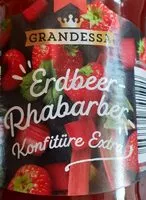 Jumlah gula yang masuk Erdbeer-Rhabarbar Konfitüre