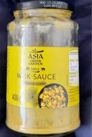 Zuckermenge drin Wok-sauce kokos-curry