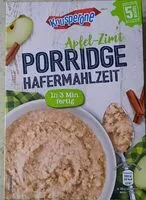 Quantité de sucre dans Apfel Zimt Porridge