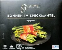 Sokerin määrä sisällä Bohnen im Speckmantel