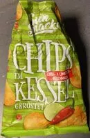 Jumlah gula yang masuk Chips im Kessel geröstet Chili- und Limettengeschmack