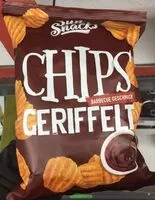Quantité de sucre dans Chips Geriffelt BBQ
